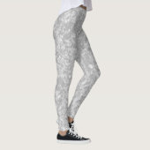 Grey Marble Patterned Leggings  レギンス (右)
