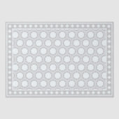 Grey Modern Bone Inlay Decoupage Paper 薄葉紙 (正面)