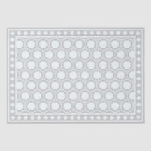 Grey Modern Bone Inlay Decoupage Paper