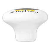 Grey Owl Design Personalised セラミックノブ (側面)