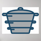 Grey Pot Poster ポスター (正面)