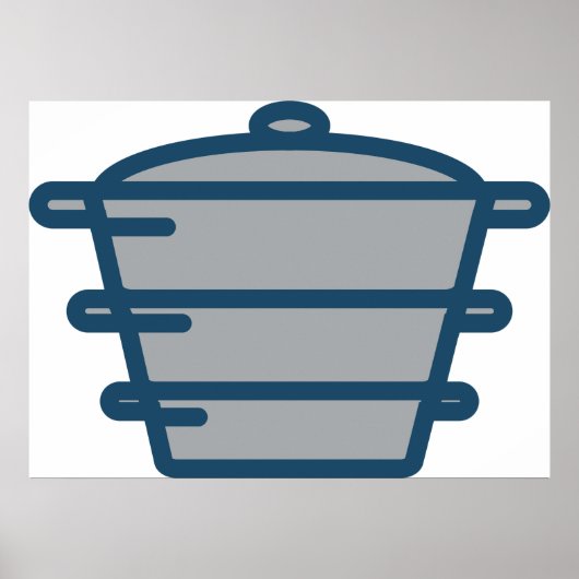 Grey Pot Poster ポスター (正面)