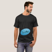 Grey Reefshark, Yap Island - Photographic design | Tシャツ (正面フル)