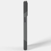 Grey Round Apple iPhone 15 Pro Max Case Case-Mate iPhoneケース (裏面 / 右)