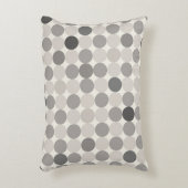 Grey Scandinavian Geometric Accent Pillow アクセントクッション (正面(垂直))