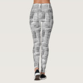 Grey Scratch Patterned Leggings  レギンス (裏面)