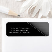 Grey Speedテクスチャ差出人住所ラベル ラベル (インサイチュ)