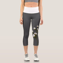 Grey spring bloomer pants