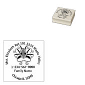 Grey Squidのホームアドレス連絡情報 ラバースタンプ (押印)