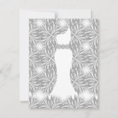 grey star flower 招待状 (正面)