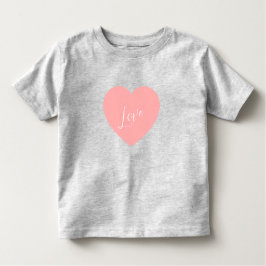 Grey t-shirt トドラーTシャツ