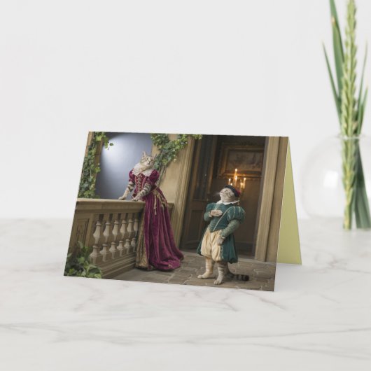 Grey Tabby Valentine Card シーズンカード (正面)