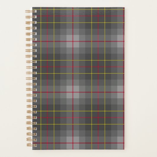 Grey Tartan Planner  プランナー手帳 (正面)