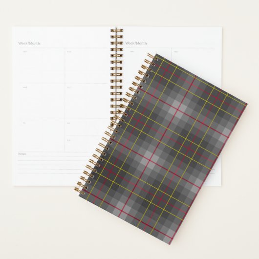 Grey Tartan Planner  プランナー手帳 (ディスプレー)
