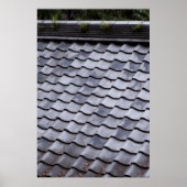 Grey Tiled Roof ポスター (正面)