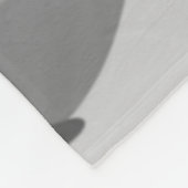 Grey Tone Abstract Camouflage フリースブランケット (角)