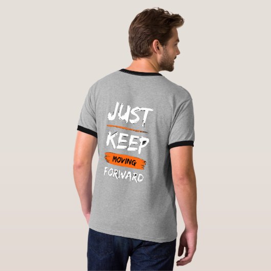 Grey Vibe Tシャツ (裏面フル)