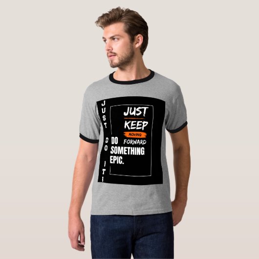 Grey Vibe Tシャツ (正面フル)