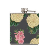 Grey Vintage Floral フラスク (裏面)