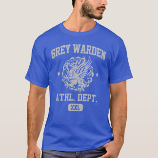 Grey Warden Athletic Department Dragon Age Gym Sty Tシャツ
