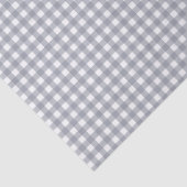 Grey White Gingham 薄葉紙 (詳細)