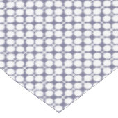 grey white polka dot and check pattern テーブルクロス (アングル)