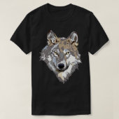Grey Wolf  Wolves Pack Wolf Lovers Gift  Tシャツ (デザイン正面)