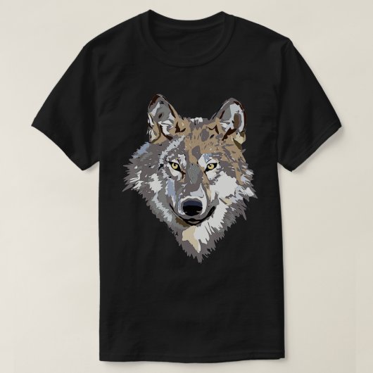 Grey Wolf Wolves Pack Wolf Lovers Gift Tシャツ (デザイン正面)