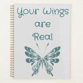 Grey Your Wings 実在 are (あなたの翼が灰色に) プランナー手帳 (正面)