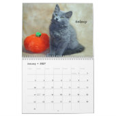 Greyfoot猫の救助2018のカレンダー カレンダー (1月 2027)