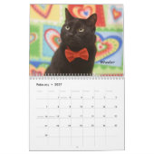 Greyfoot猫の救助2018のカレンダー カレンダー (2月 2027)