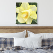 greyforaday Yellow Floral Print キャンバスプリント (インサイチュ (寝室))