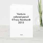 Greyhoundグリーティ空白のングカード カード (裏面)