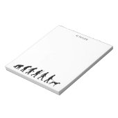 Greyhound所有者への進化 ノートパッド (回転)