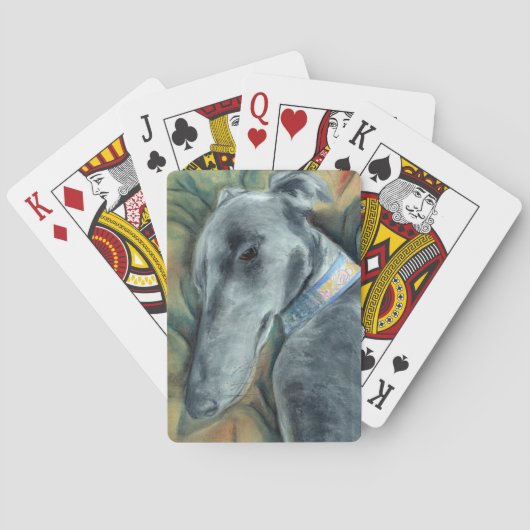Greyhound遊のカード(1) トランプ (裏面)