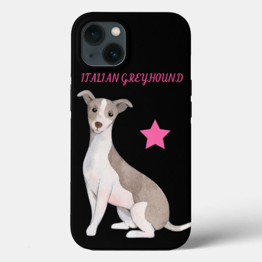 GREYHOUND イタリアン APPLE IPHONE 13ケース。 Case-Mate iPhoneケース (裏面)