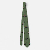 Greyhound イタリアン Dog Christmas Tie for Shirt Iggy ネクタイ (裏面)