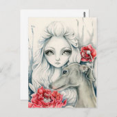 Greyhound – ポストカード (正面/裏面)