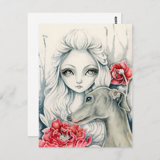 Greyhound – ポストカード (正面/裏面)