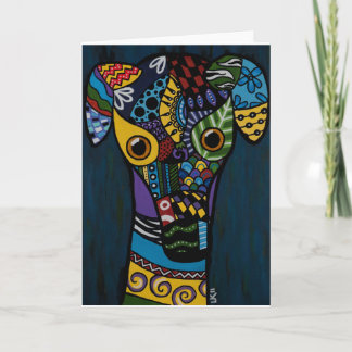 Greyhound - 退職した Racing Greyhound Rescue カード