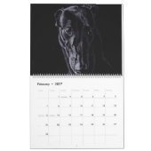Greyhound 2021ドッグアートカレンダー カレンダー (2月 2027)