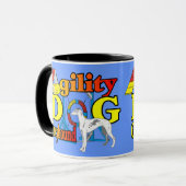 Greyhound_Agility マグカップ (正面左)