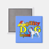Greyhound_Agility マグネット (正面/裏面)