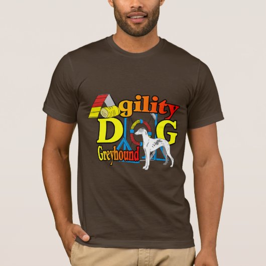 Greyhound_Agility Tシャツ (正面)