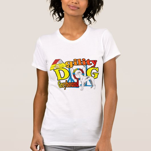 Greyhound_Agility Tシャツ (正面)