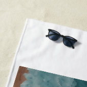 Greyhound at the Beach ビーチタオル (インサイチュ)