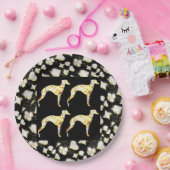 GREYHOUND BLING ペーパープレート (パーティー)