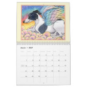 Greyhound Calendar -愛犬家用のWall Calendar カレンダー (3月 2027)