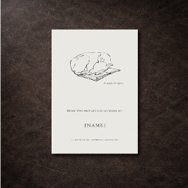 Greyhound- Custom Ex libris bookplate  長方形シール