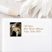 Greyhound Dogの宛名ラベル ラベル (インサイチュ)